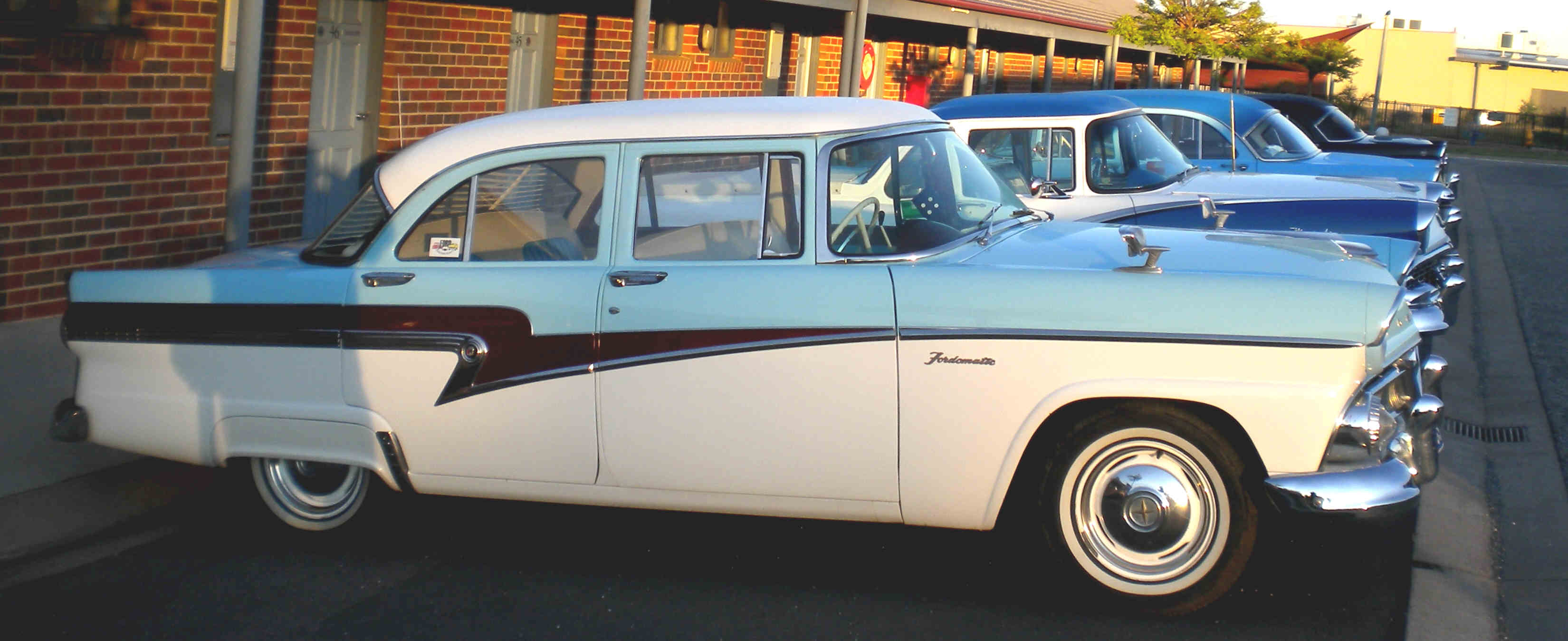 Ford Customline Bill Stokes 58 Sedan