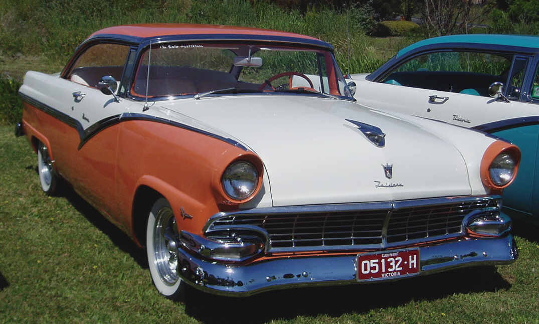 Ford Customline Brenda Shepherd 56 Victoria