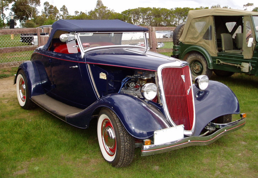Ray Shalders 34 Hot Rod